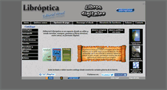 Desktop Screenshot of libroptica.com
